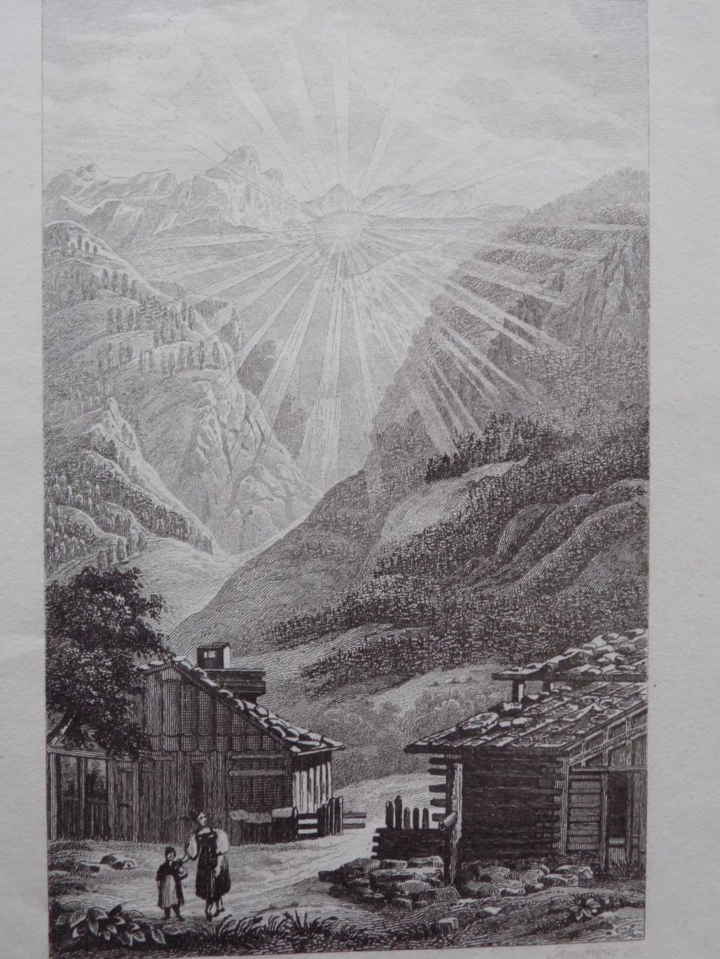 Gravures: Elm Martinsloch – D'occasion à Risch par Rischli15 7