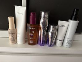 verschiedene  pflegeprodukte