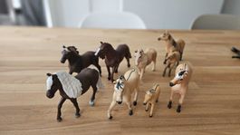 9 Schleichpferde