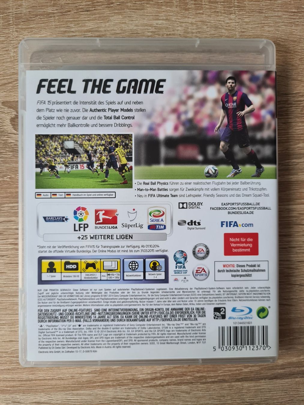 Giochi: FIFA 15 (Multilanguage) - PS3 – Usato da Carouge GE venduto da Gasco 1
