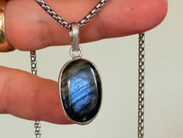 Labradorite necklace