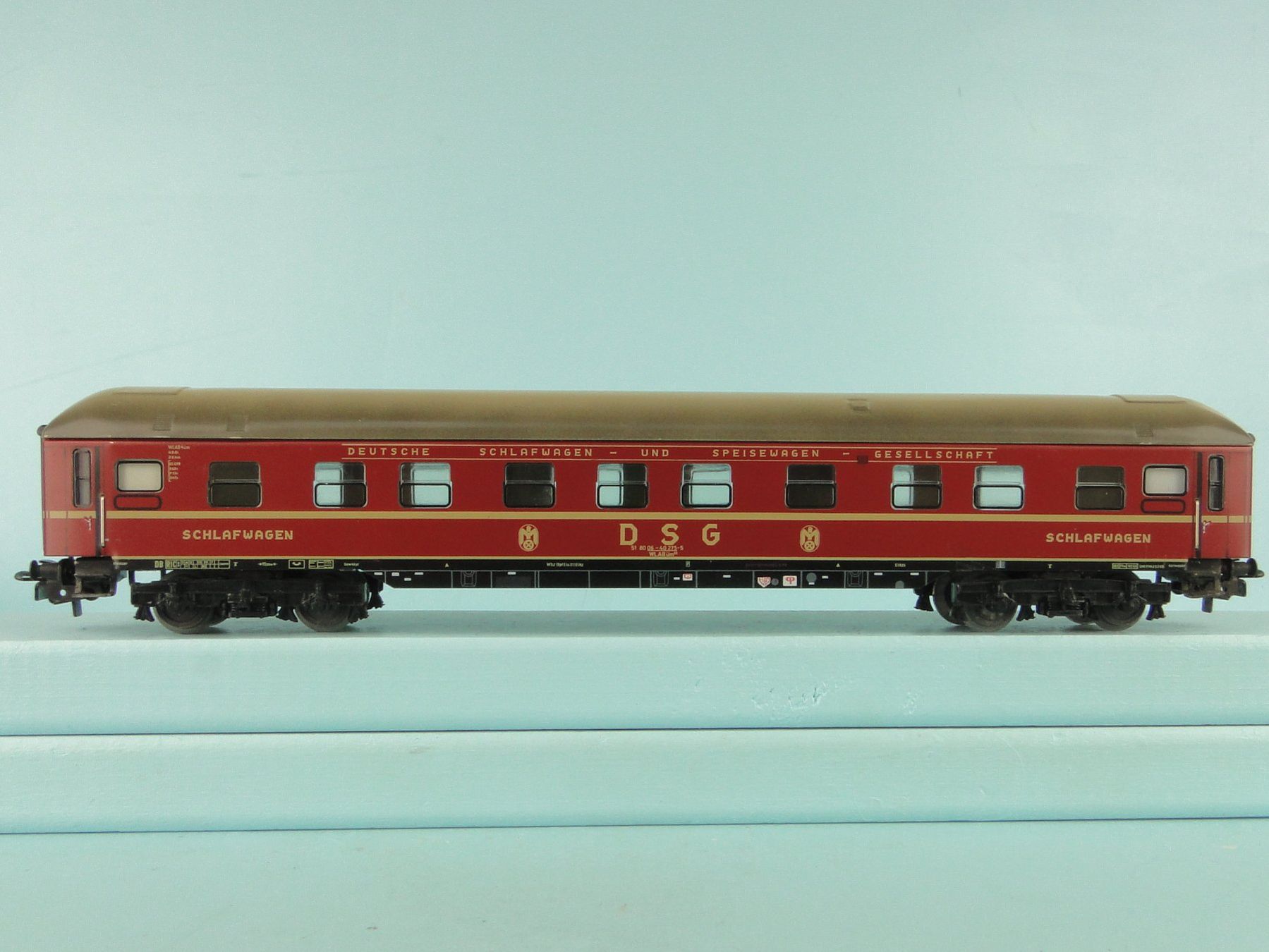 Märklin Modellini di ferrovie: Märklin 4064 DSG Schlafwagen – Usato da Bülach venduto da cann11 4