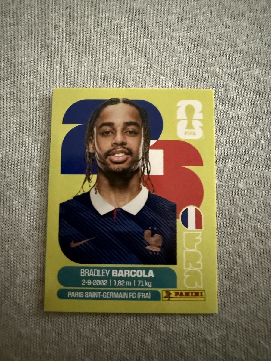 Panini Sammelbilder & Trading cards: FRA16, Bradley Barcola, Panini, WM26  – Neu (gemäss Beschreibung) aus Amriswil von ALETAL
