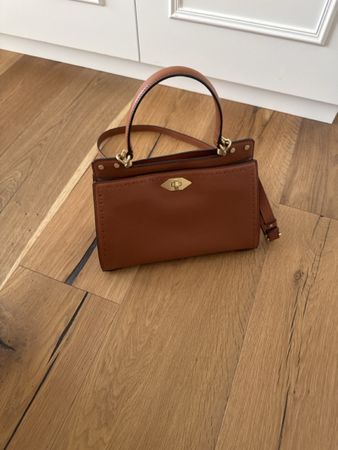 Pourchet Paris Handtasche, neuwertig, Herbst-Trend!