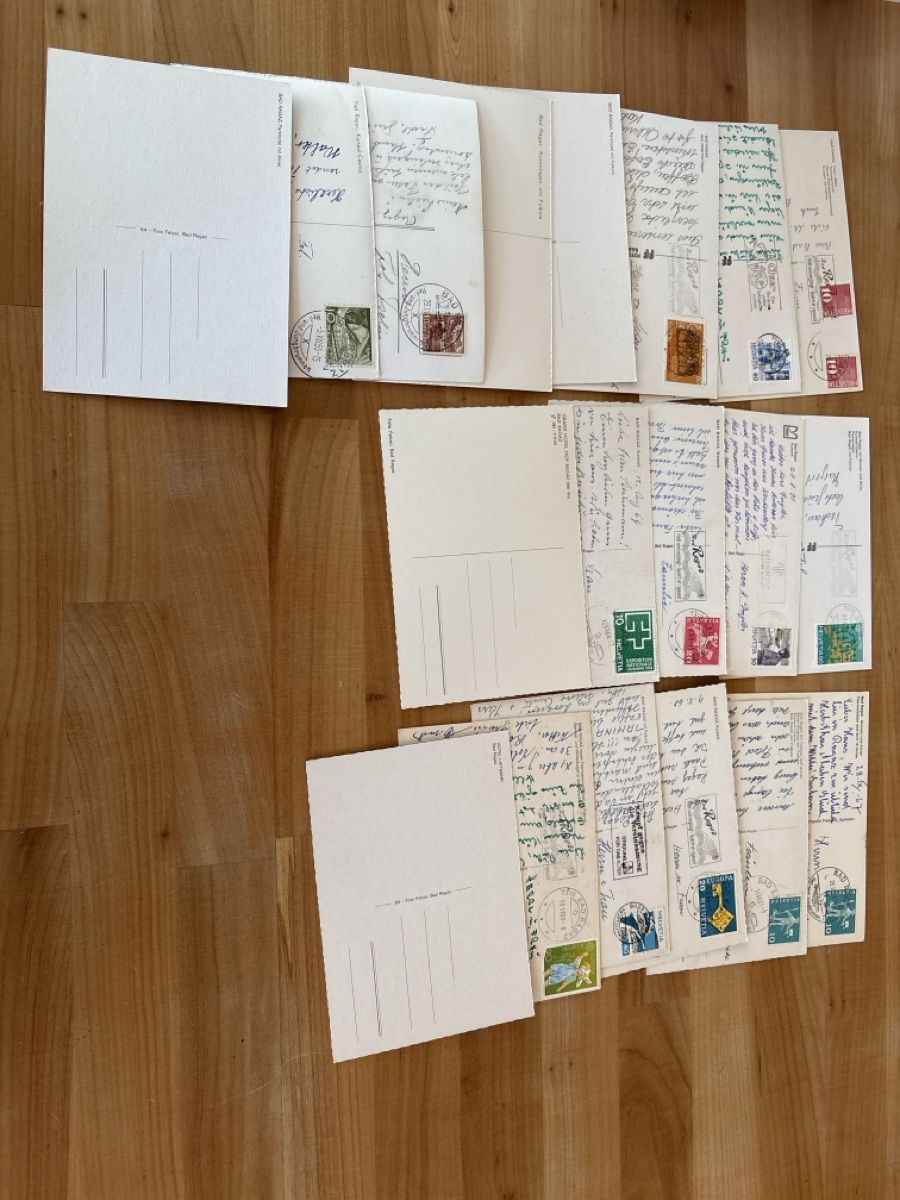 Cartoline postali: AK von Bad Ragaz – Usato da Rümlang venduto da Brieftaube2 1