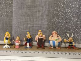 Lot de 6 figurines Astérix et Obélix 