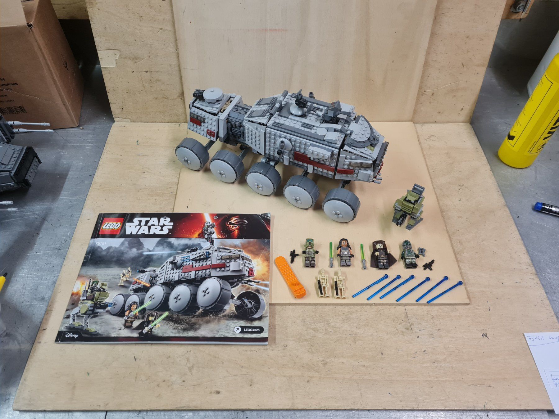 Lego Spielzeuge: Lego Star Wars "Clone Turbo Tank" 75151 – Gebraucht aus Safenwil von