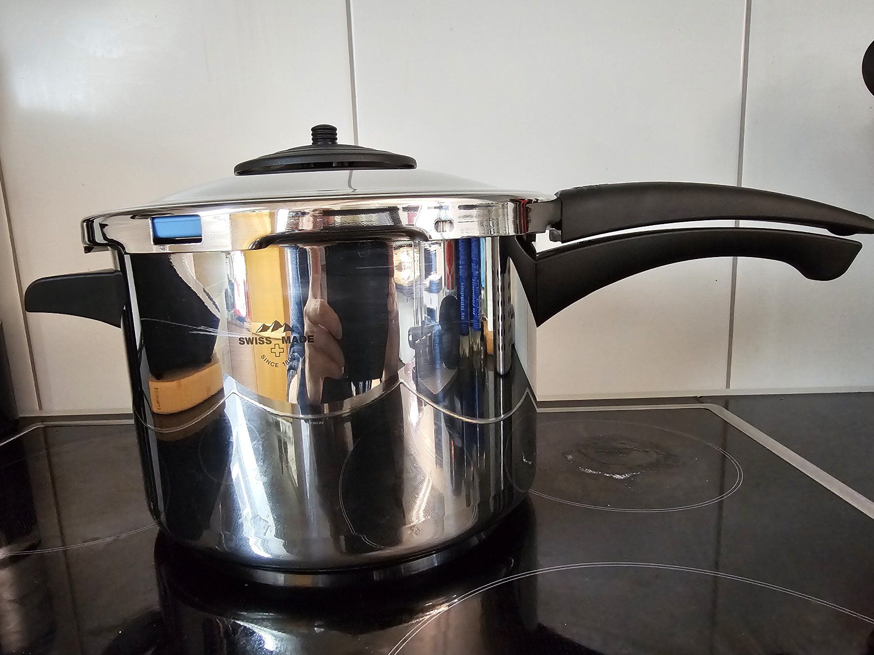 Duromatic Töpfe: Duromatic Dampfkochtopf – Neu (gemäss Beschreibung) aus Neerach von  1