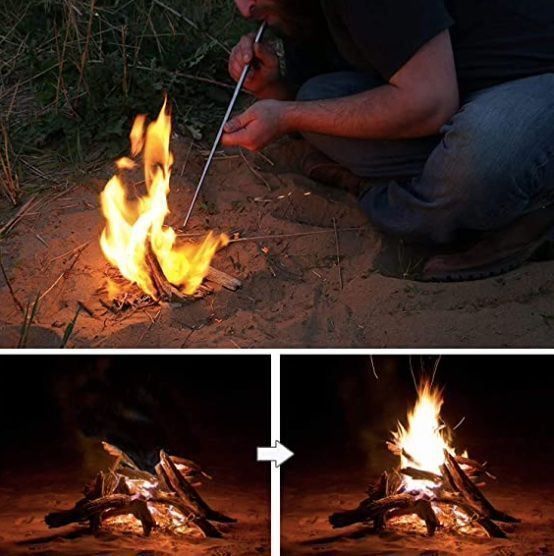 Griglie: Outdoor Feuerblasrohr Hülle Orange – Nuovo e nell'imballaggio originale da Münchenbuchsee venduto da Afido 4