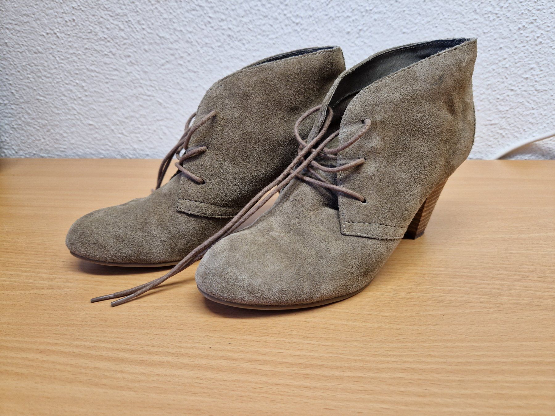 Damenschuhe: Stiefeletten, Ankle Boots braun Gr. 38 Echtes Leder – Neu (gemäss Beschreibung) aus Nebikon von Japostyle 6