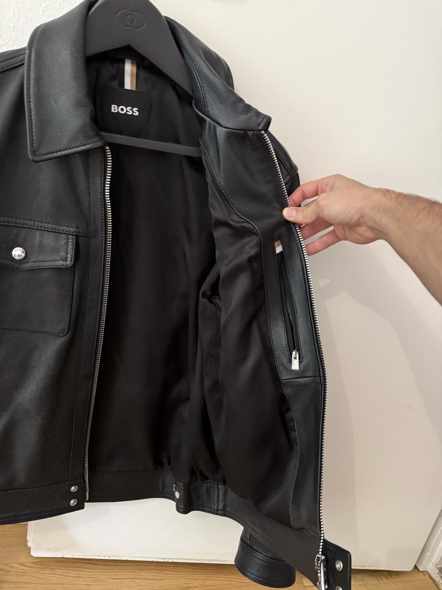 Hugo Boss Giacche: Hugo Boss Men's Leather jacket – Nuovo (secondo la descrizione) da Luzern venduto da mik_np9c 2