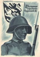 Einheitskarte Karte Thurgauer Inf. Reg. 31