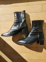 Navyboot Stiefelette, Gr. 37, schwarz Leder