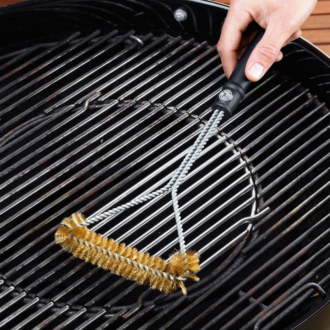 Accessori per grill: Grillbürste Triangel BBQ von Gefu – Nuovo e nell'imballaggio originale da Wettingen venduto da kochshop 1