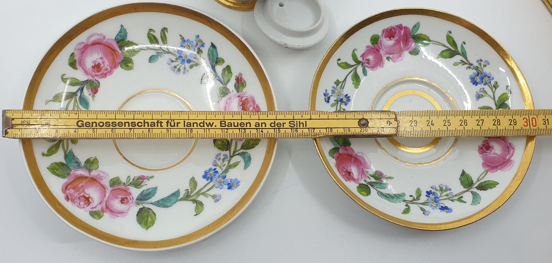 Teiere: Kleine Meissen Kanne & Unterteller – Usato da Emmen venduto da Brockofsky 4