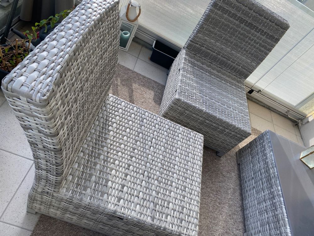 Ratan Gartenmöbel 3 teilig Kaufen auf Ricardo