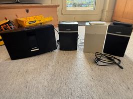 Bose SoundTouch Lautsprecher Set gebraucht schwarz weiss