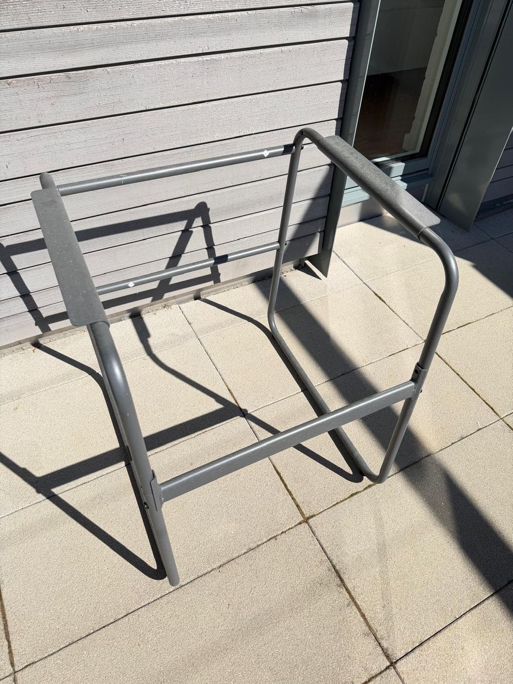 Tavoli: Gartenmöbel Set Tisch + 4 Stühle | Glas | Anthrazit | NEU – Usato da Hünenberg venduto da ac_81 3
