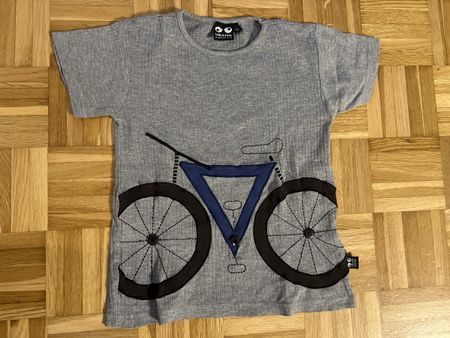 UBANG T-Shirt Gr. 5 Jahre mit Velo-Motiv