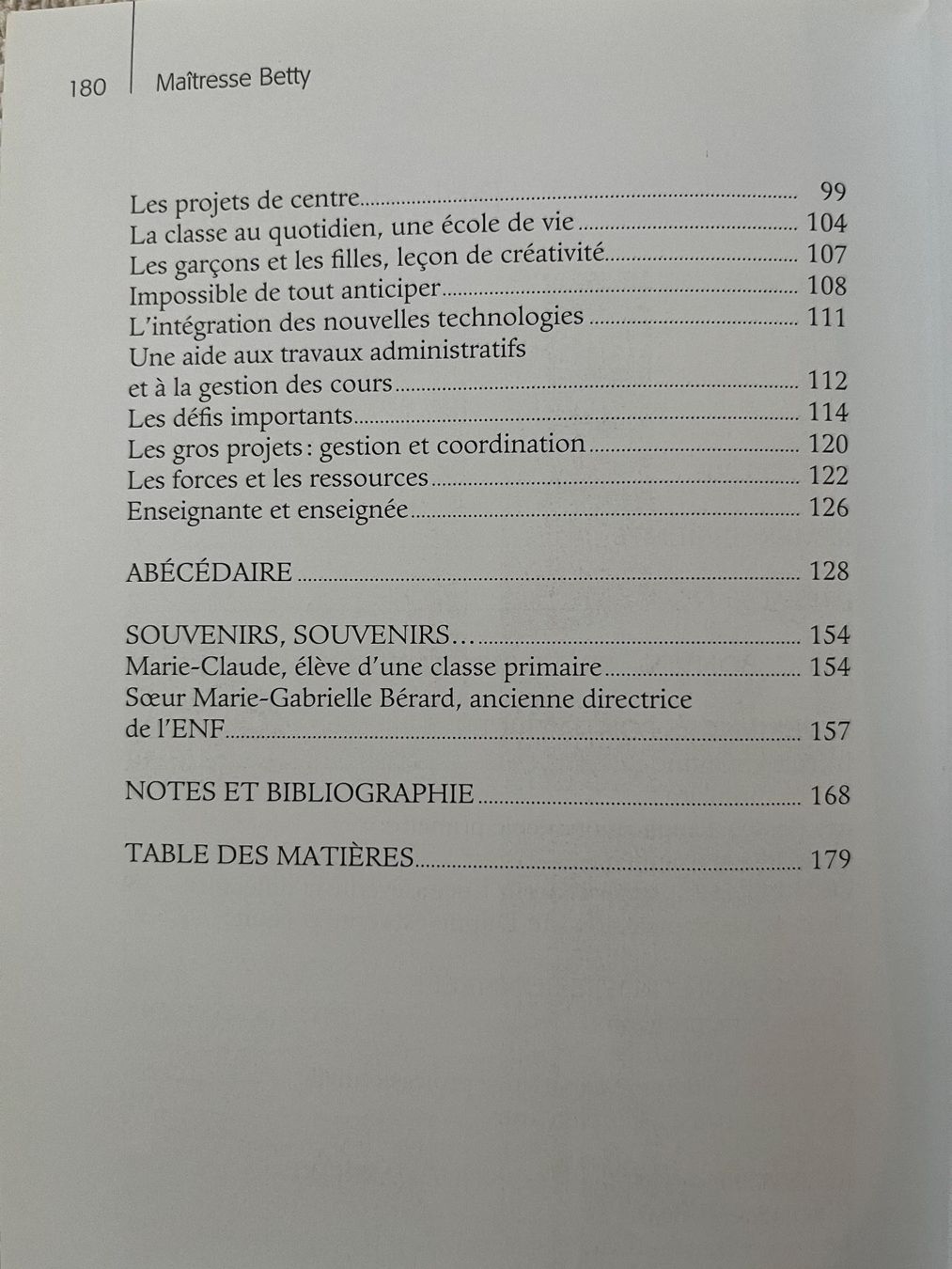 Livres: Maîtresse Betty - Ein Blick auf die Schulzeit – D'occasion à Zürich par Gurkis 6