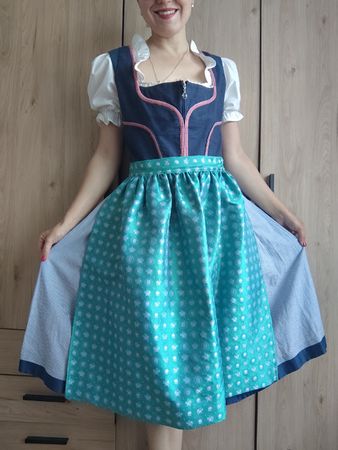 Dirndl Dress Size 40 Summer Festival Party Bavarian Style
