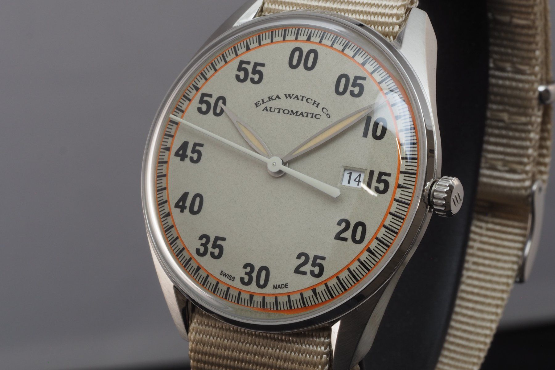 Orologi: Elka X02 – Nuovo e nell'imballaggio originale da Colombier NE venduto da Atelier-horloger 1