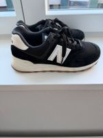 New Balance 574 Sneakers – Black/White