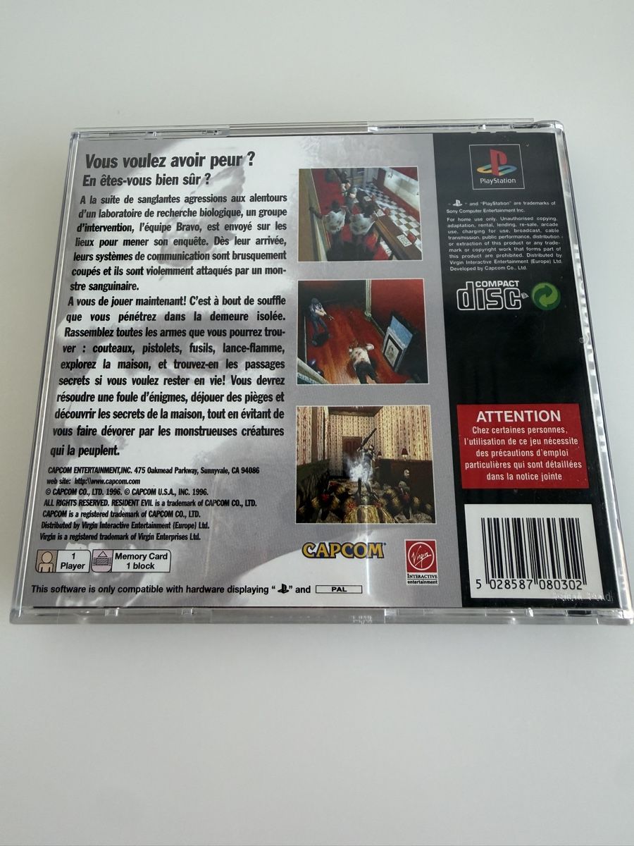 Sony Spiele: Jeu PlayStation 1 Resident Evil – Neu (gemäss Beschreibung) aus Rolle von dan_2607 3