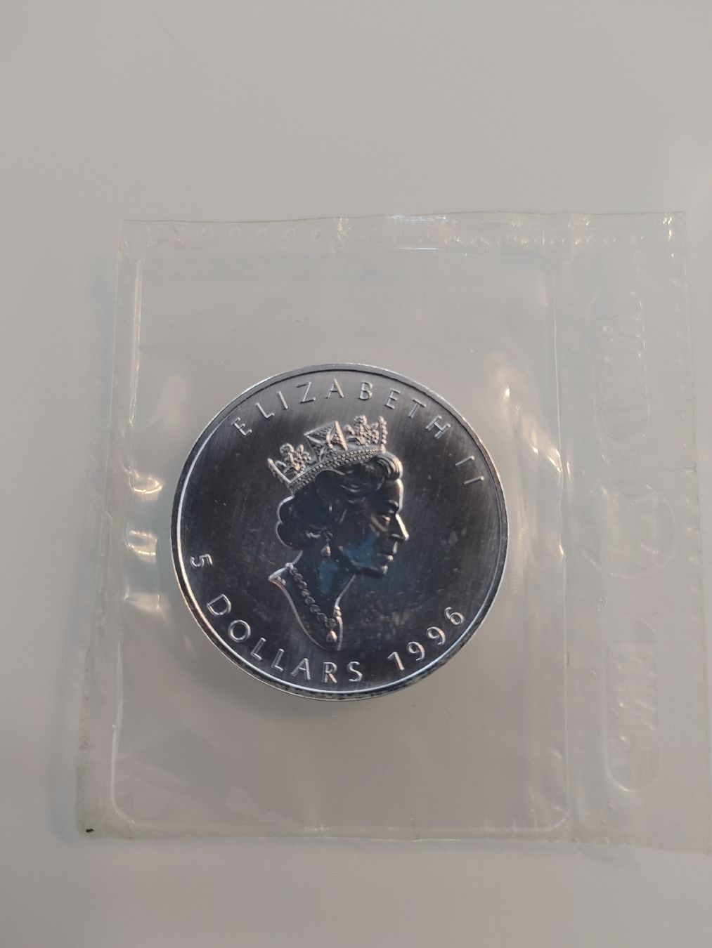 Tutti le monete: Kanada Maple Leaf 1 oz Silber 1996 Top Zustand – Nuovo e nell'imballaggio originale da Bassersdorf venduto da Redsnappered 1