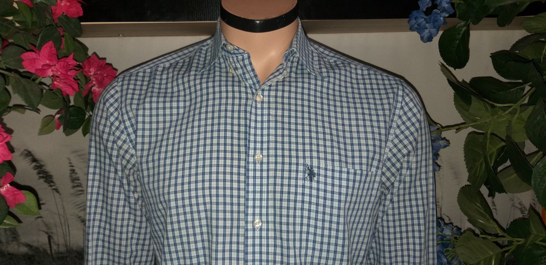 US Polo Camicie: Chemise / Hemd U.S.POLO ASSIGNATION  Taille / Grosse M – Usato da Cossonay-ville venduto da Super-Price-Quality 1