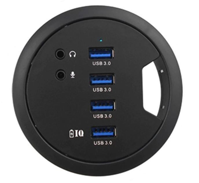 Hub & Switch: Desk 4-Port USB 3.0 HUB-Adapter – Nuovo e nell'imballaggio originale da Unterägeri venduto da RmOnline 1