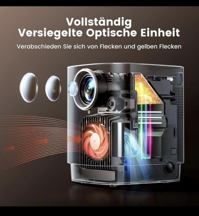 Videoprojektoren: Mini Beamer Full HD mit WiFi 6 & Bluetooth, Zoom – Neu und originalverpackt aus Zürich von alu_dzr7 6