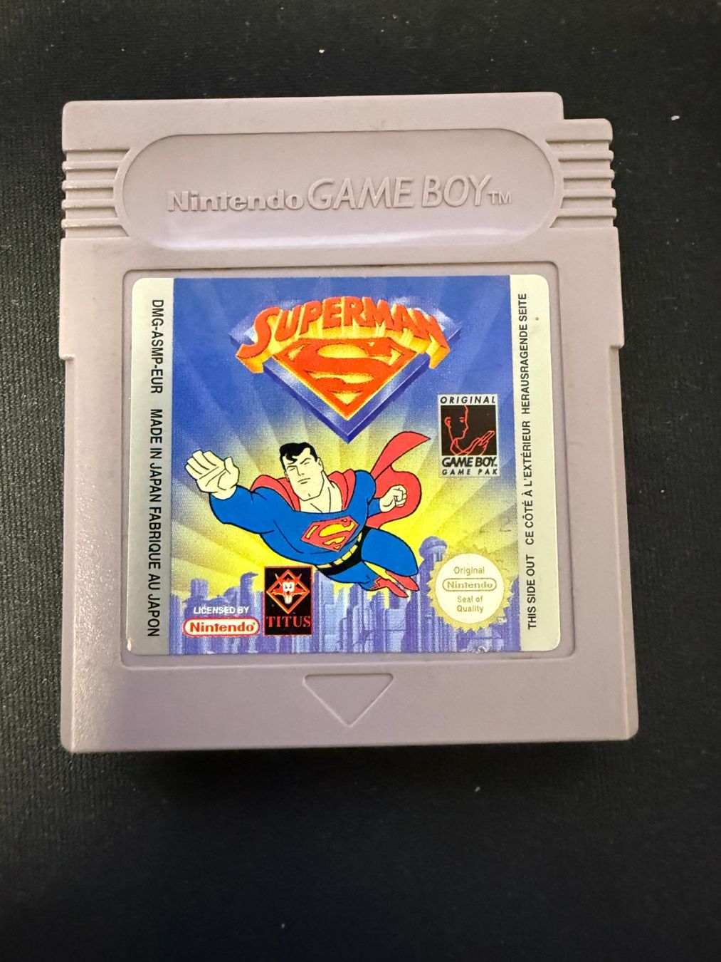 Nintendo Giochi: Superman - Game Boy – Usato da Pont-de-la-Morge venduto da Darfal