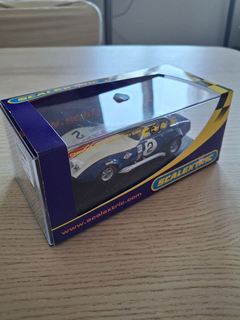 Scalextric Modellini d'auto: Scalextric Chevrolet Corvette L-88 1969 – Usato da Dietikon venduto da mbell24