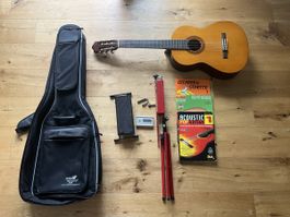 Guitarre mit Zubehör für Kinder, guter Zustand