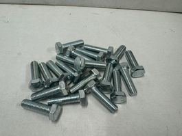 20 Stk. Sechskantschrauben DIN 933 M10 x 4cm verzinkt(X1175)