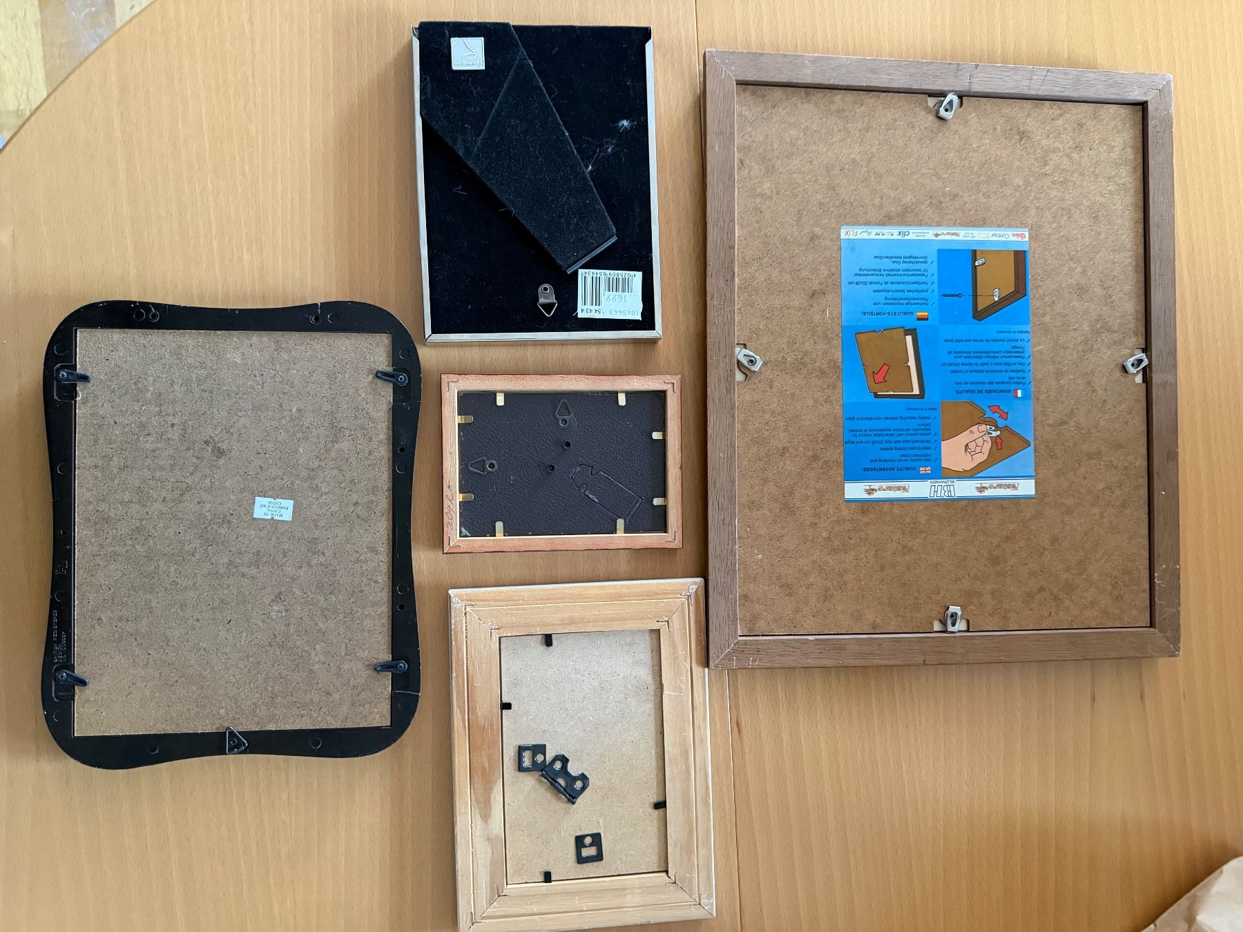 Cornici: 5 Bilderrahmen Set diverse Modelle – Usato da Nussbaumen AG venduto da normajeanbaker 6