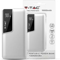 V-tac VT-3511 Powerbank mit Display 10000 mAh
