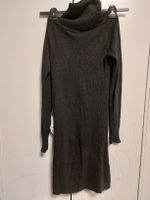 puli kleid vestito pullover lungo nero  M - XL