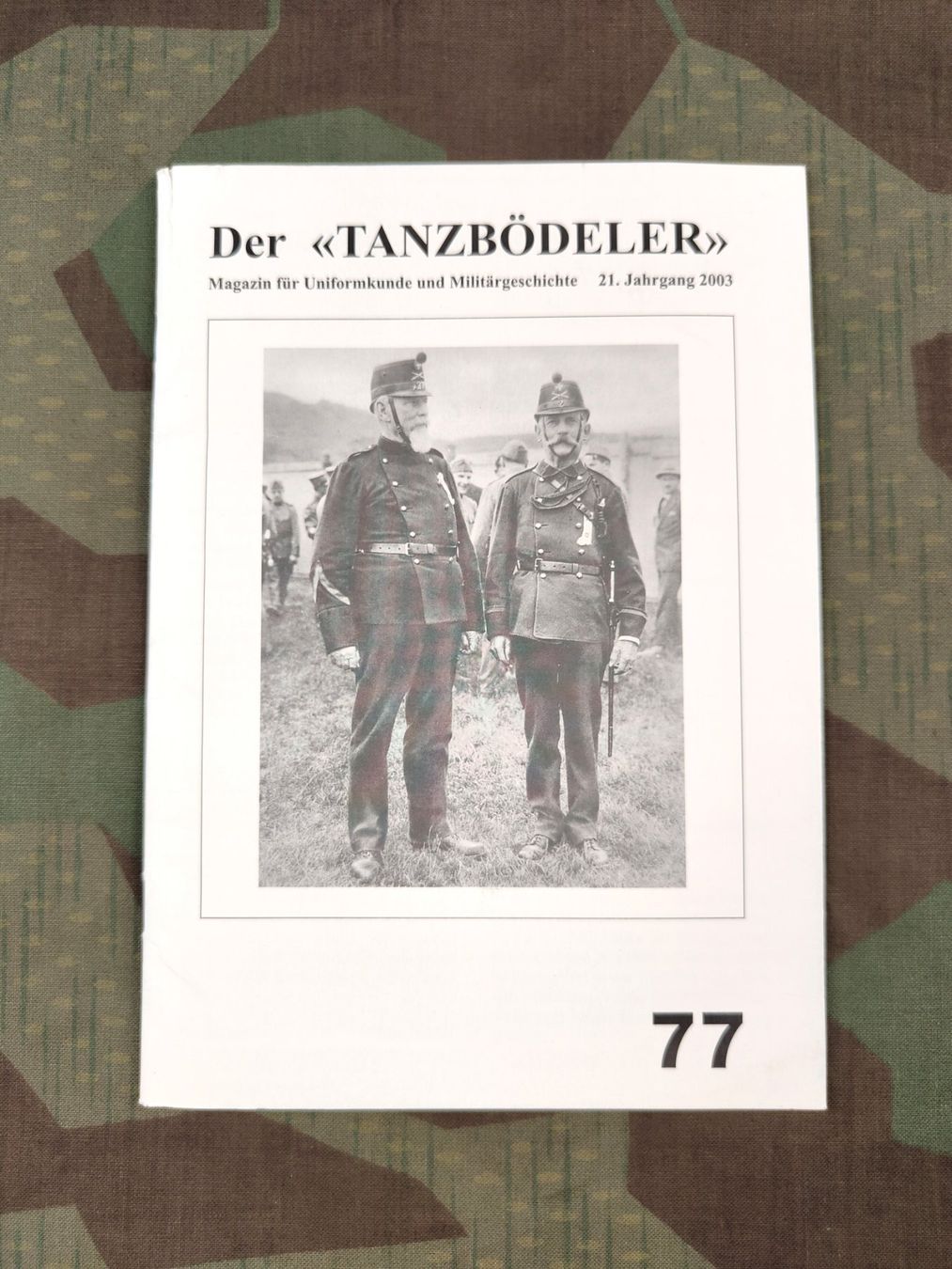 Schweizer Armee Uniformen: Der «TANZBÖDELER» Nr. 77 – Gebraucht aus Bauma von SwissMilitaria