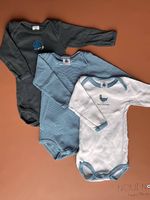 3x Petit Bateau Bodys 6M/67 cm