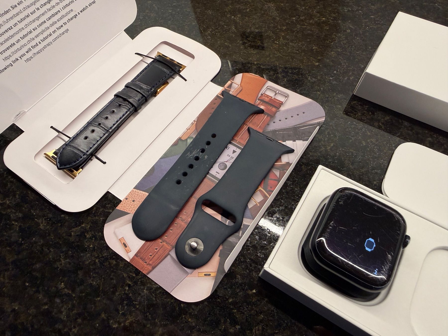Apple Smartwatch: Apple Watch Series 7 45mm Midnight – Gebraucht aus Seengen von Carpi09 1