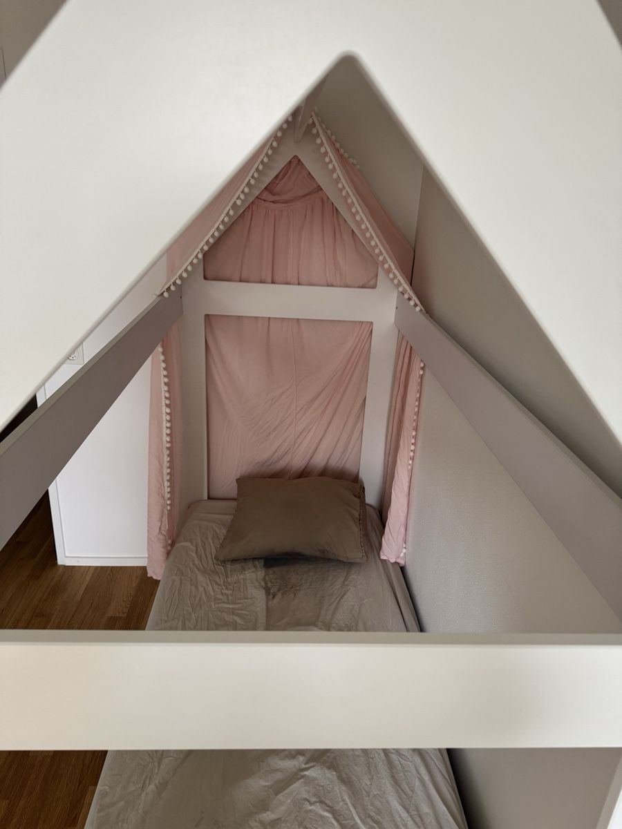 Letti: Kinder Hausbett weiss – Usato da Luzern venduto da LuxxCH 1