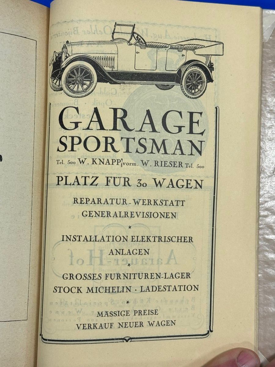 Libri: Führer durch Aarau und Umgebung. 1923 – Usato da Adliswil venduto da buch_und_kunst 4