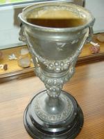 Zinkspritzguss,alte Petroleumlampe KELCH