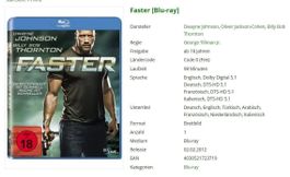 Faster - Blu-Ray