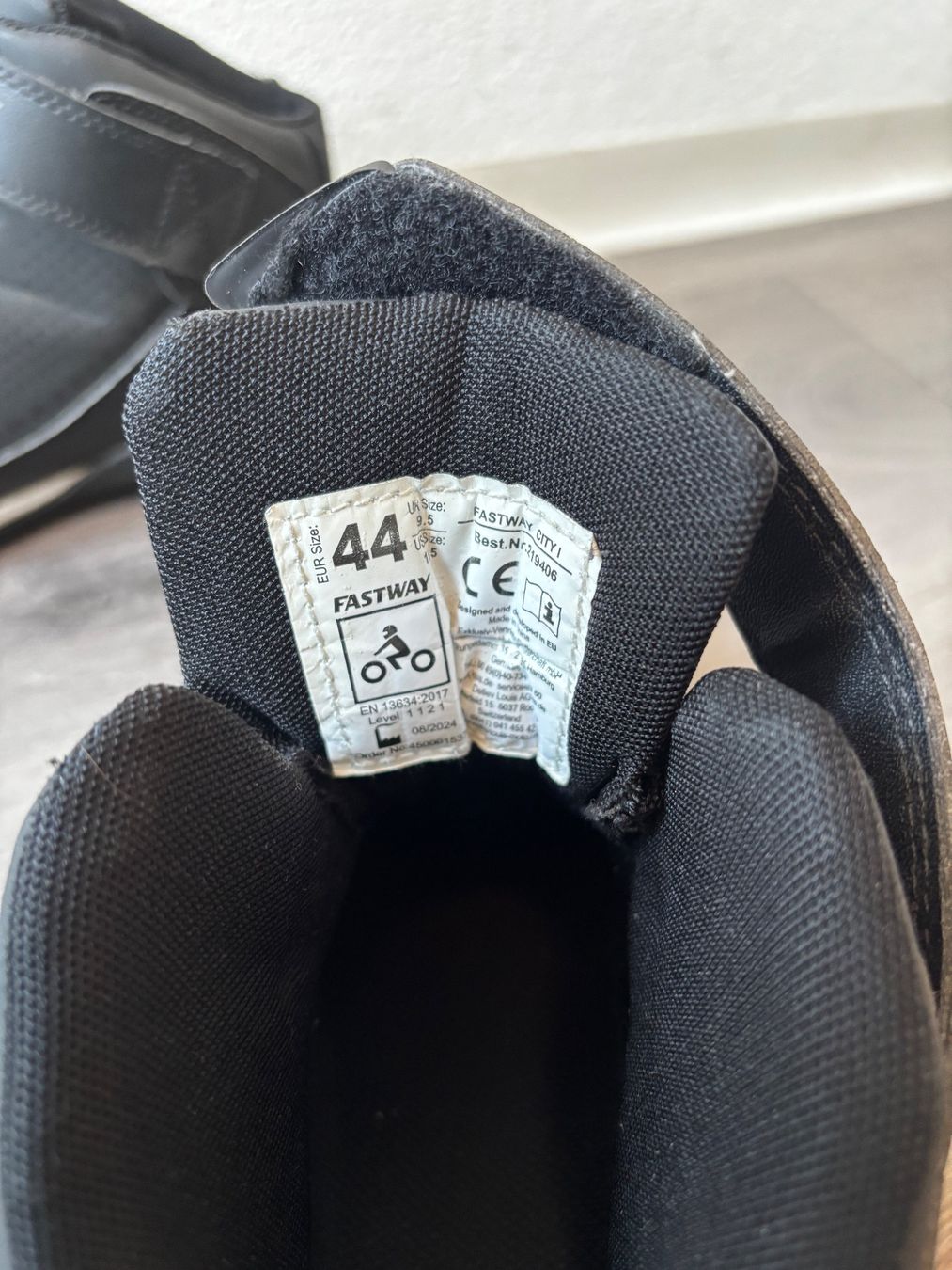 Herrenschuhe: FASTWAY Motorradschuhe Gr. 44 – Gebraucht aus Affeltrangen von Pal-94 4