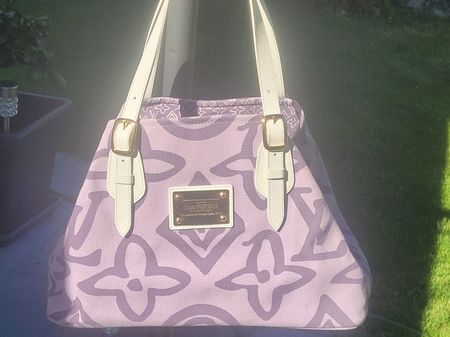Louis Vuitton Purple Monogram Tahitienne Cabas