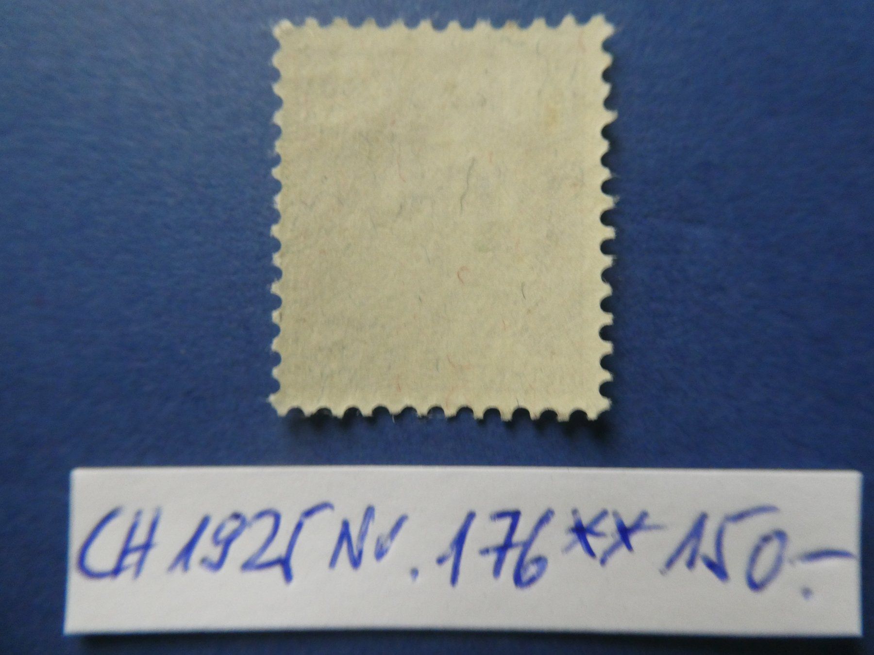 Alle Briefmarken: CH 1925 Nr. 176 postfrisch ** – Gebraucht aus Lausen von Herbamare01 1