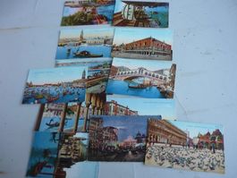 Alte Ansichtskarten Postkarten Venedig Konvolut 12 Stück